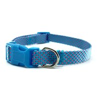 Nobleza obojok farebný nylon 1,5 x 25-40cm modrý